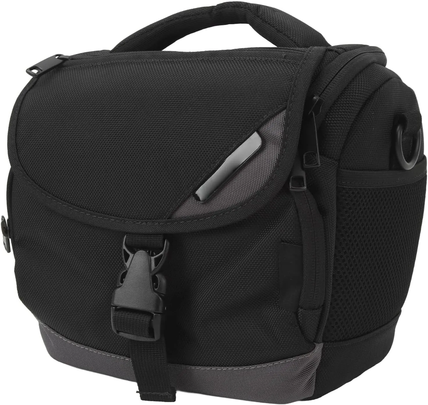 Large Capacity Waterproof Camera Bag, Compact Anti Theft Travel Camera Case with Adjustable Strap, Simple Design, Camera Shoulder Bags for DSLR SLR Mirrorless Camera