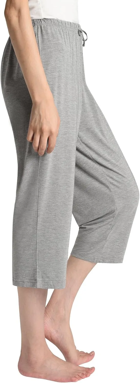 Latuza Women's Knit Capris Sleepwear