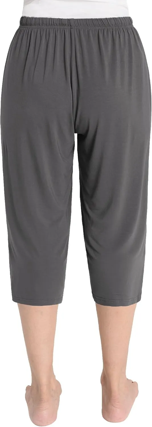 Latuza Women's Knit Capris Sleepwear
