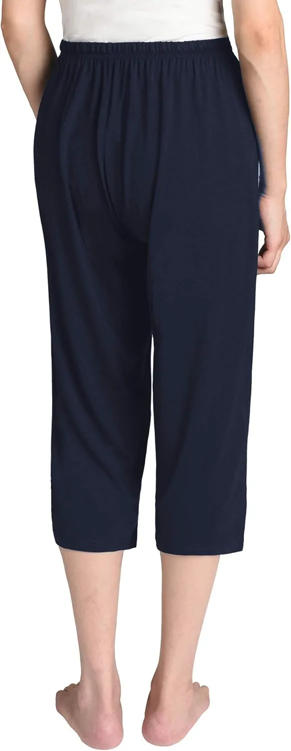 Latuza Women's Knit Capris Sleepwear