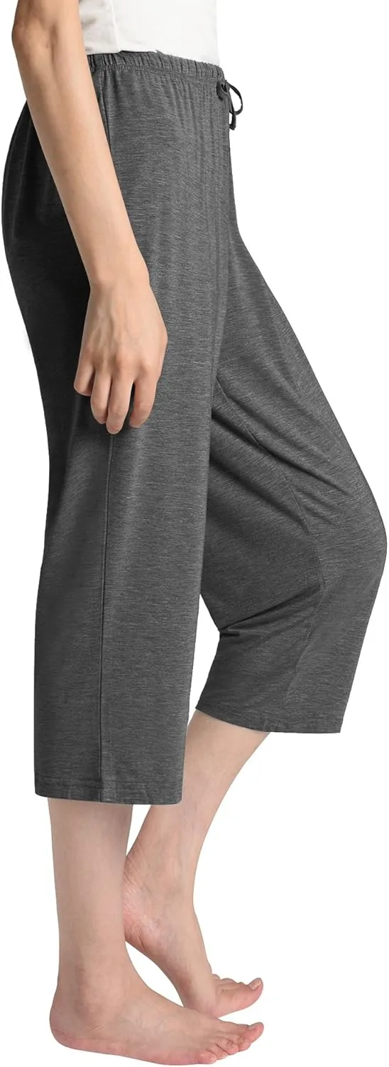 Latuza Women's Knit Capris Sleepwear