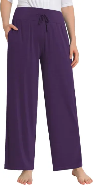 Latuza Women's Petite Length Lounge Pants Loose Fit Petite PJ Pants