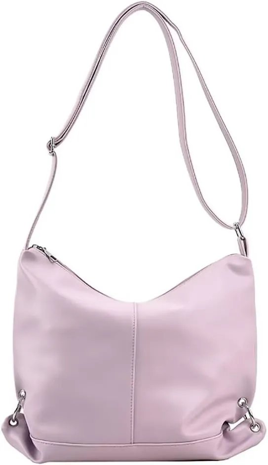 Leather Hobo Bag for Women Shoulder Handbag Designer Tote Purse Crossbody Bag Casual Work Bag Roomy Travel Purse