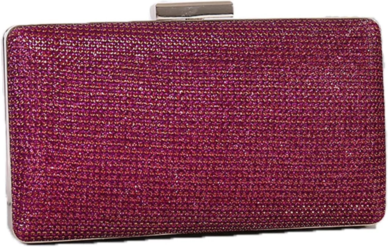 meilun Women's Clutch Evening Bags Sparkly Glitter Party Clutches Wedding Purses with Frosted Cocktail Prom Handbags
