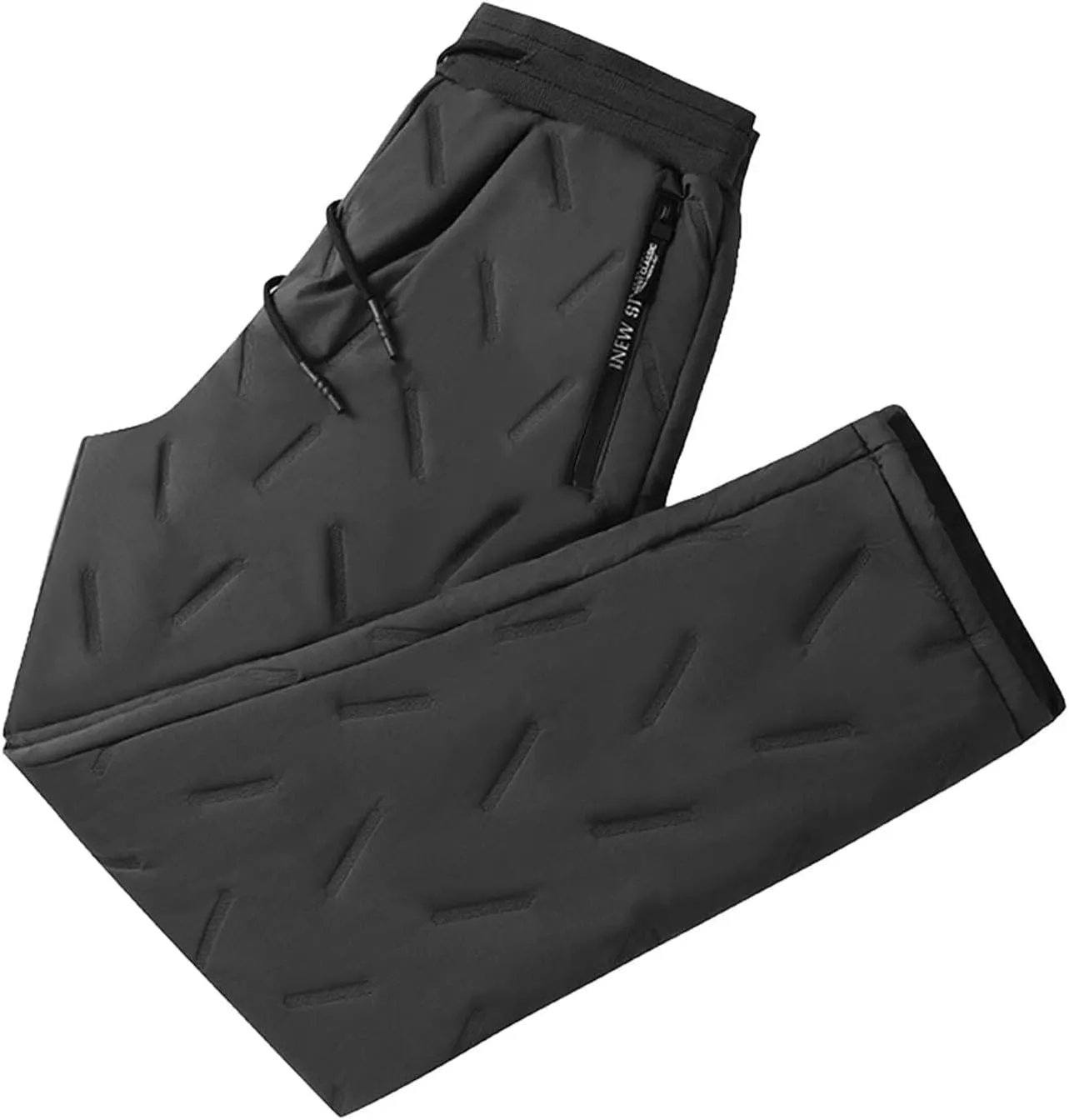 Men's Fleece Lined Sweatpants Sherpa Lined Sweatpants Warm Thick Jogging Pants 2024 Winter Sweat Pants Track Pants