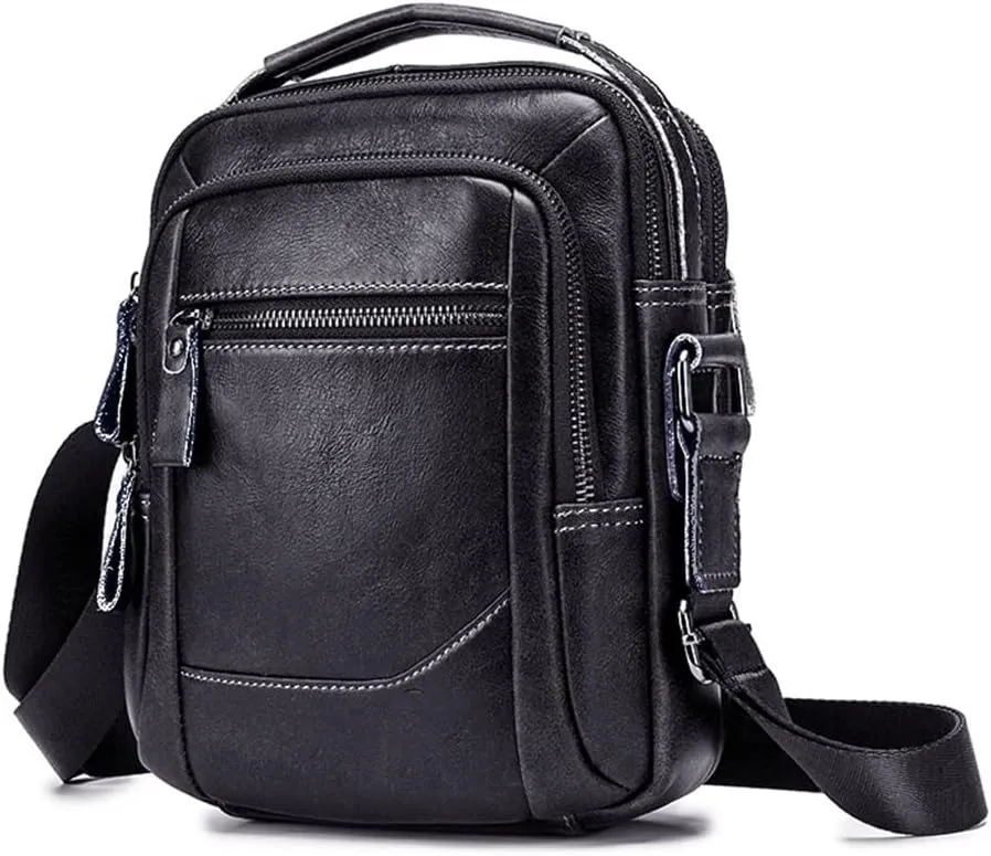 Men's Leathe Bag Crossbody Bags For Men Messenger Bag Man Cow Leather Shoulder Bags Male Handbags
