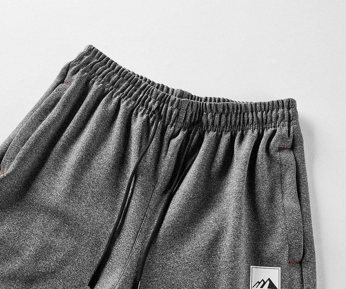Men's Warm Lined Athletic Sweatpants Jogger Fleece Pants Winter Warm Track Pants