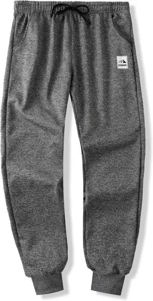 Men's Warm Lined Athletic Sweatpants Jogger Fleece Pants Winter Warm Track Pants