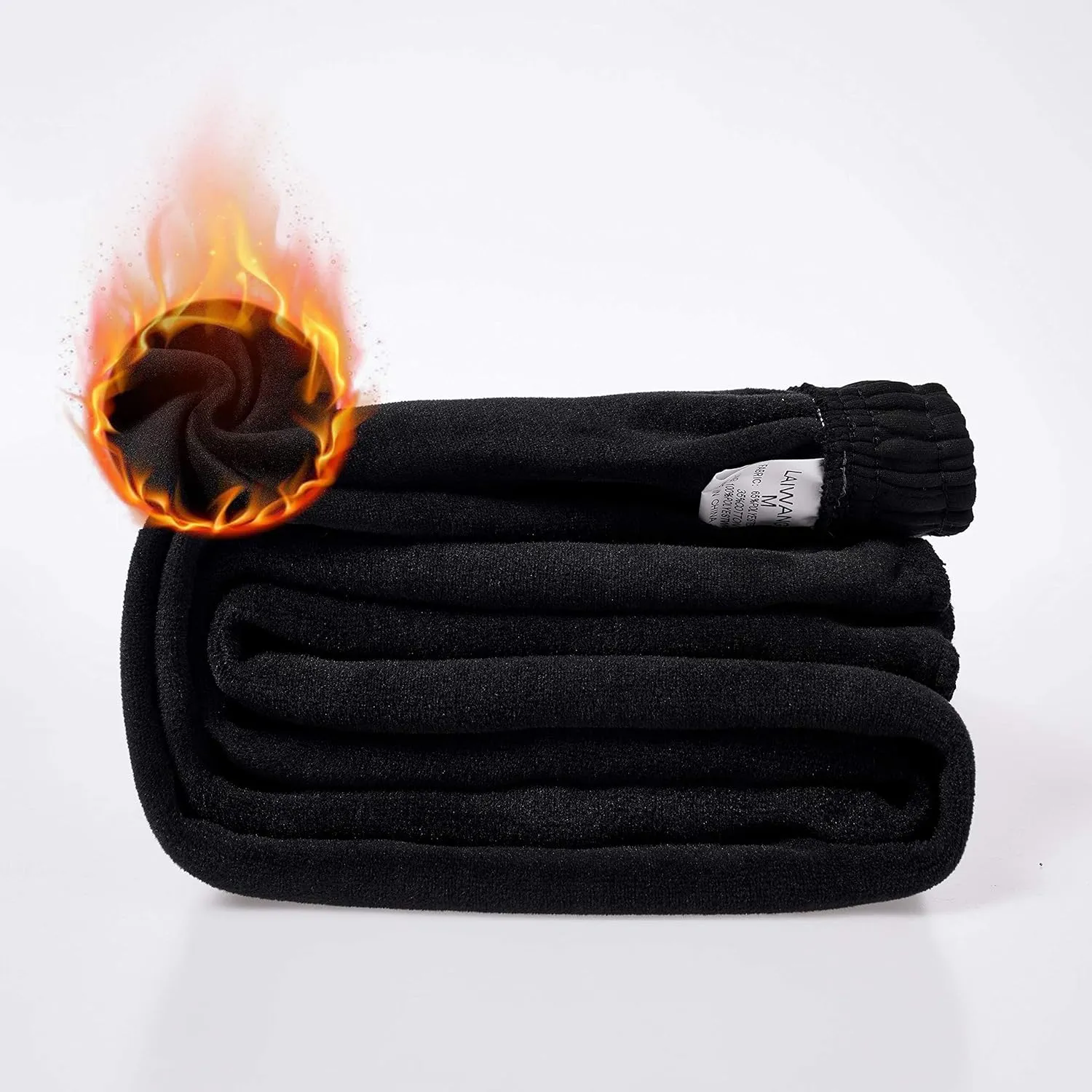 Men's Warm Lined Athletic Sweatpants Jogger Fleece Pants Winter Warm Track Pants