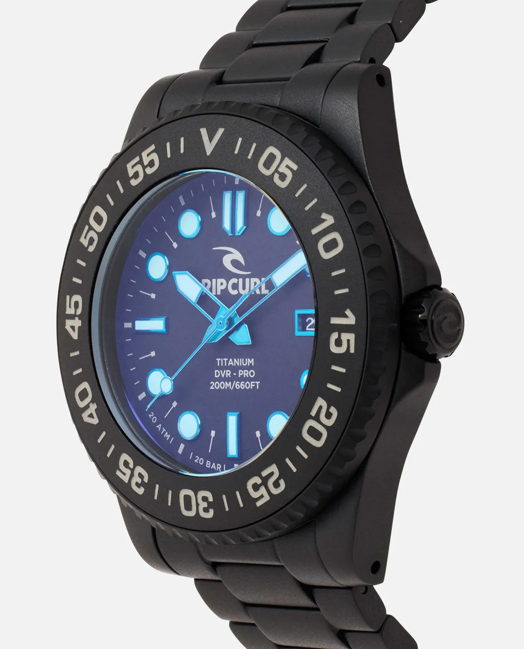 Mick Fanning Titanium DVR Pro Watch - Midnight Blue