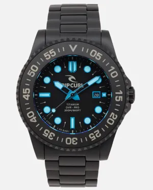 Mick Fanning Titanium DVR Pro Watch - Midnight Blue