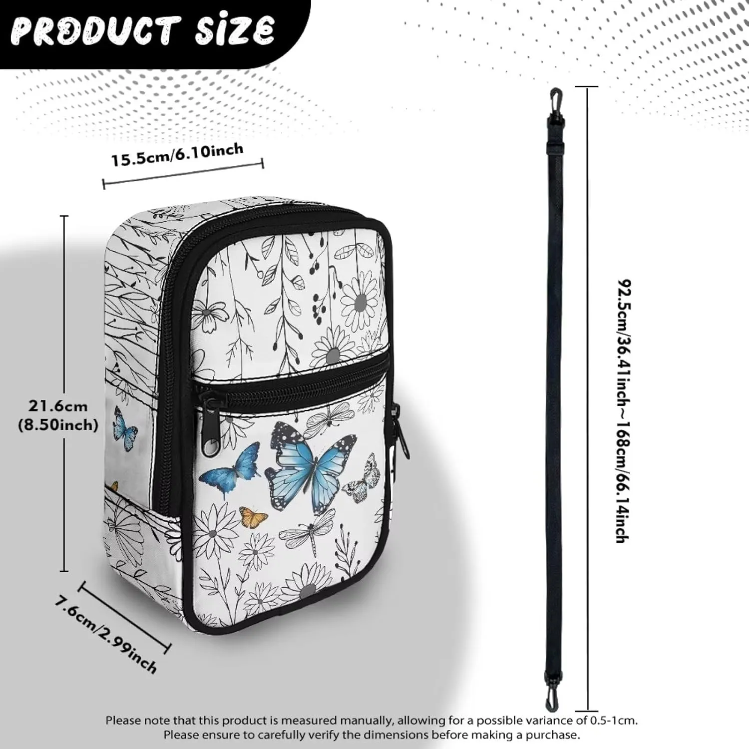 Mini Crossbody Bags for Women Lightweight Small Crossbody Bags Back Pack Fanny Pack Travel Pouch Shoulder Bag