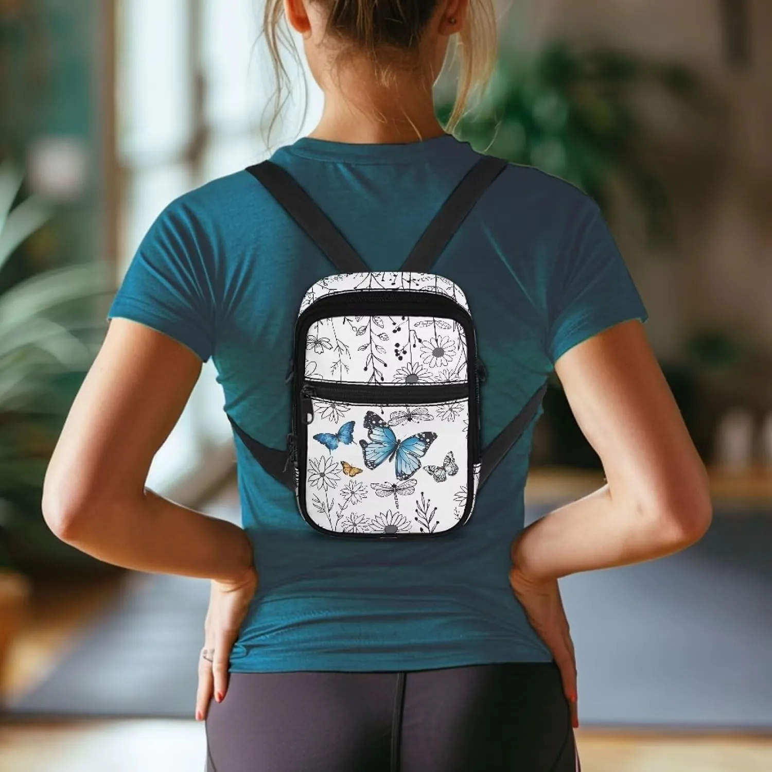 Mini Crossbody Bags for Women Lightweight Small Crossbody Bags Back Pack Fanny Pack Travel Pouch Shoulder Bag