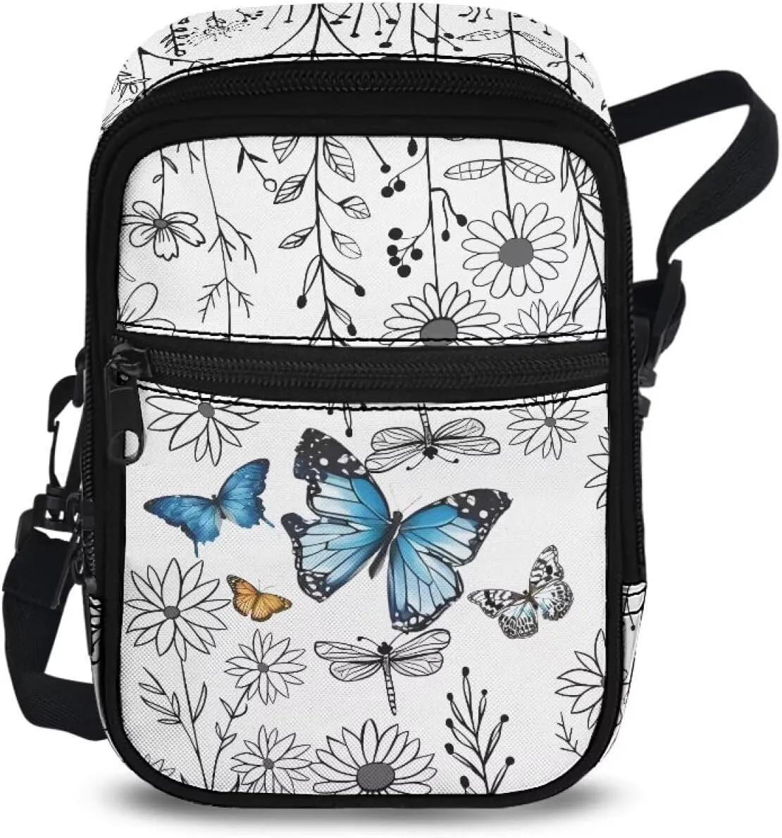Mini Crossbody Bags for Women Lightweight Small Crossbody Bags Back Pack Fanny Pack Travel Pouch Shoulder Bag