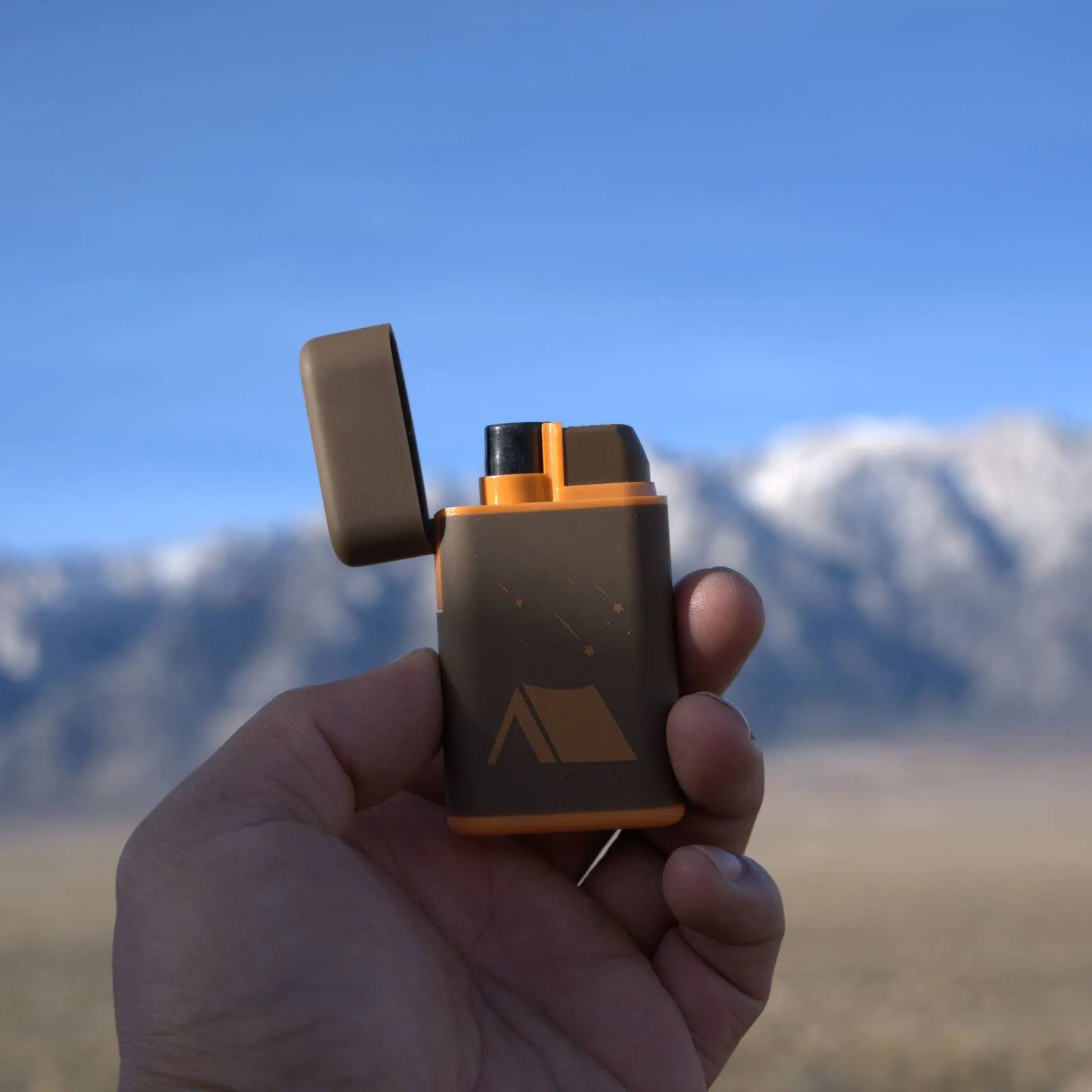 MK Lighter Outdoor Series, Camper E Pocket Lighter Torch Flame  :: Set 2 Pack
