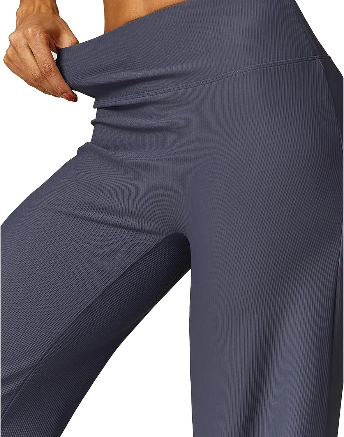 MOOSLOVER Women Wide Leg Yoga Lounge Pants High Waisted Casual Pants Comfy Stretchy Loose Pants