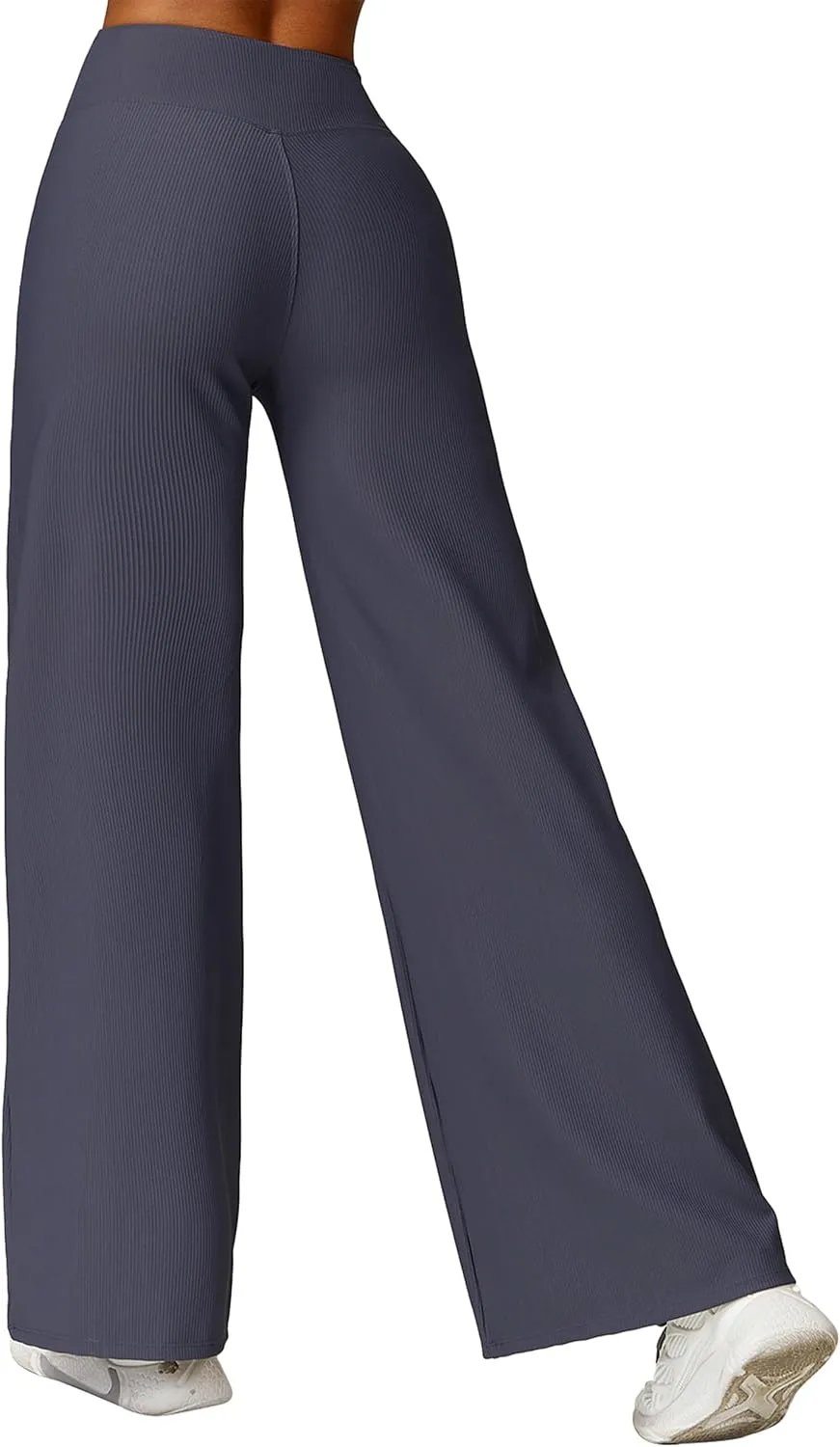 MOOSLOVER Women Wide Leg Yoga Lounge Pants High Waisted Casual Pants Comfy Stretchy Loose Pants