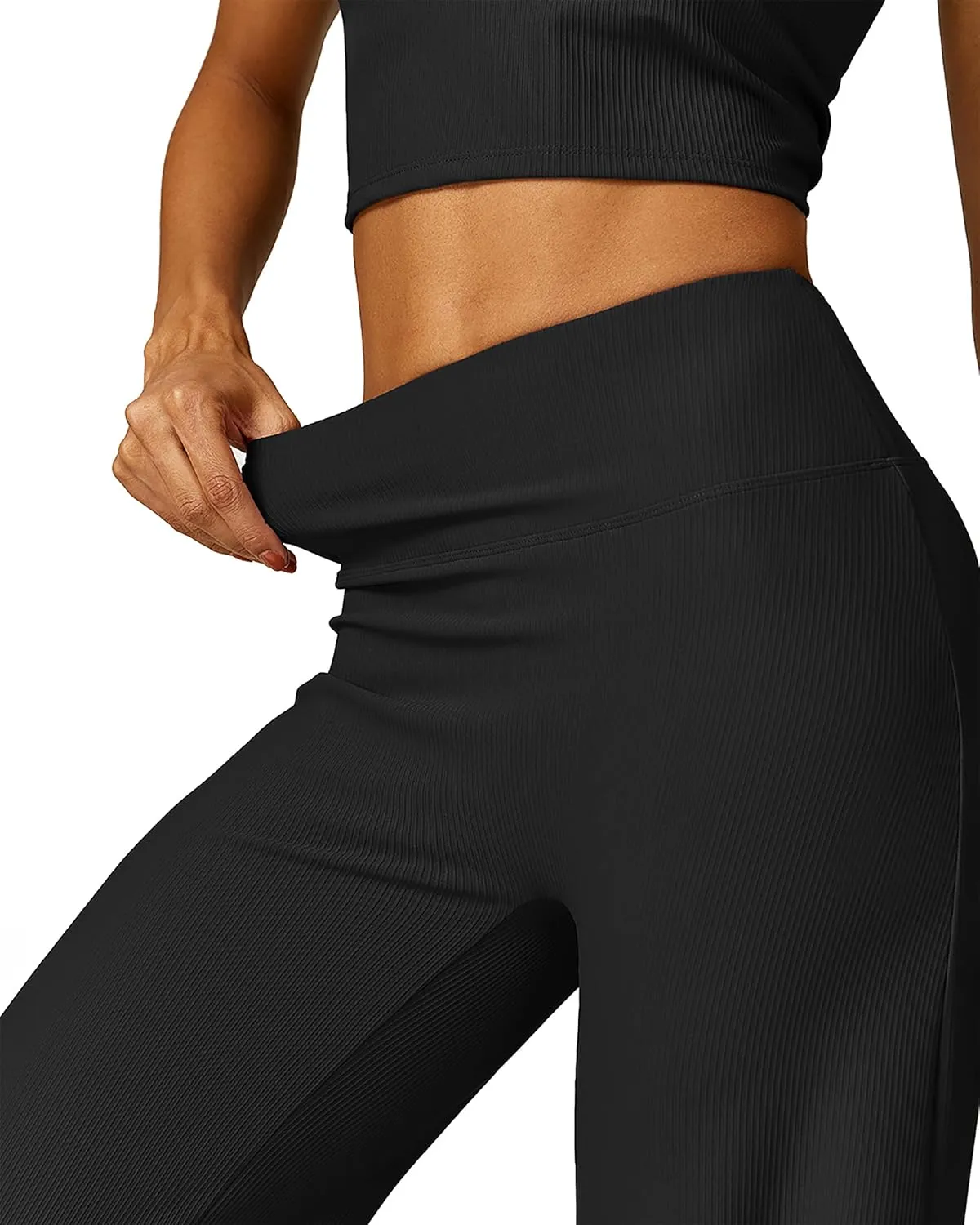 MOOSLOVER Women Wide Leg Yoga Lounge Pants High Waisted Casual Pants Comfy Stretchy Loose Pants