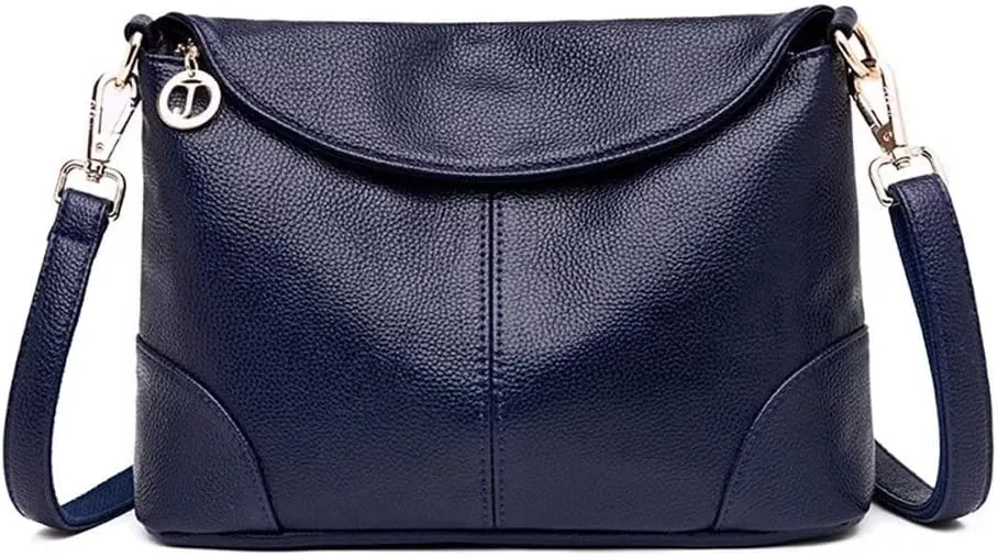 Mudono Crossbody Bag for Women Shoulder Hobo Purse Roomy Leather Handbag Multi Pockets Messenger Satchel