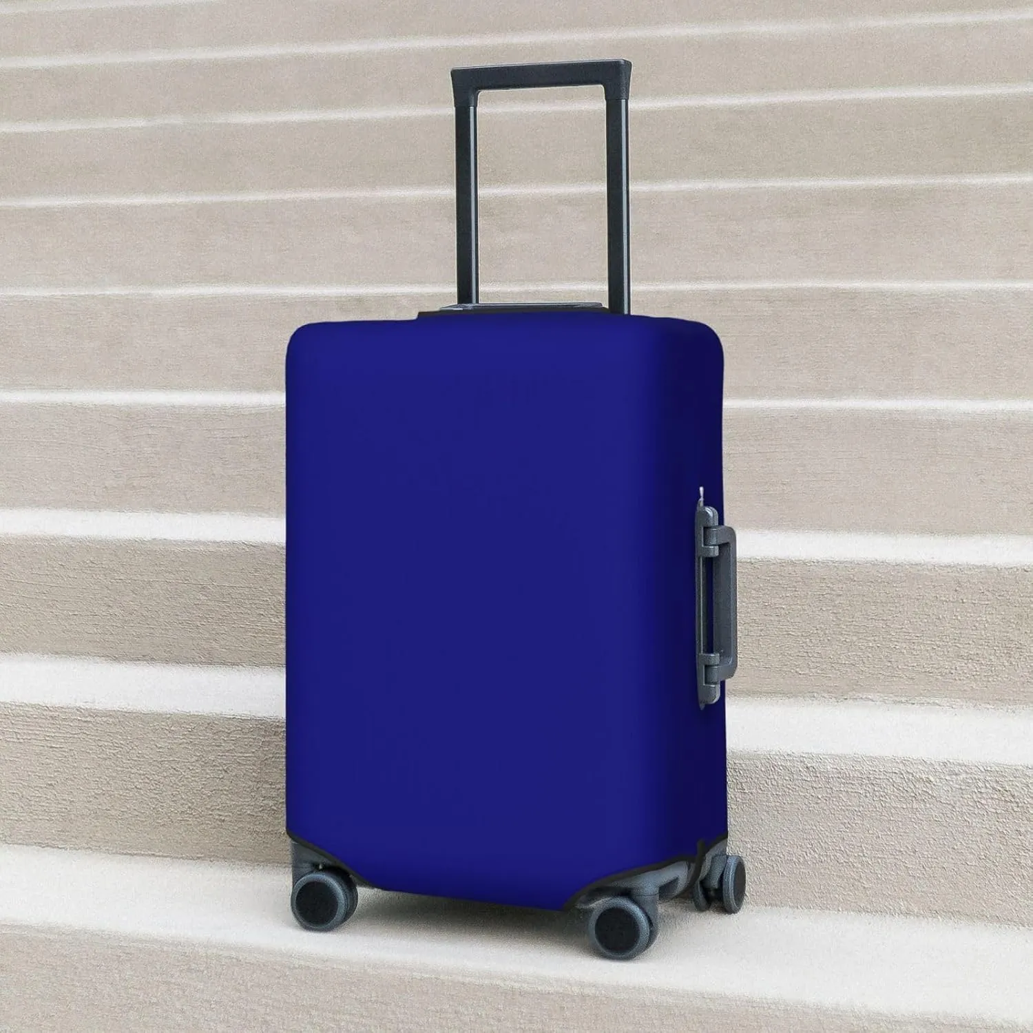 Navy Luggage Cover,Washable Suitcase Covers Fashion Luggage Covers,Anti-Scratch Suitcase Protector Cover