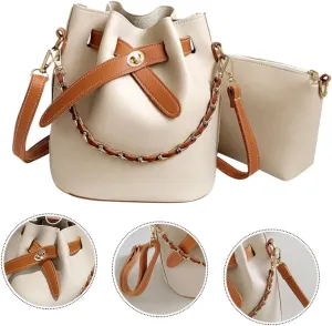 NOLITOY 1Set Stylish Bucket Bag for Women Versatile Drawstring Crossbody Purse for Parties Shopping and Chic Storage for Essentials Attractive Fashionable