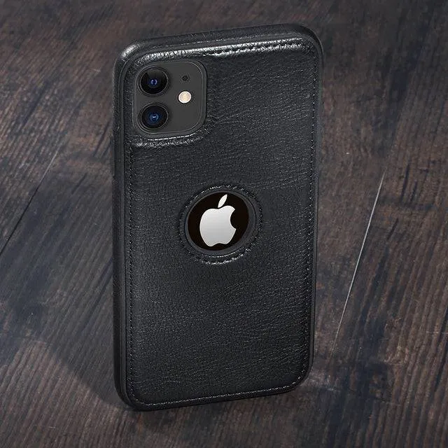 Phone Case Luxury Business Leather Stitching Case Cover for iphone