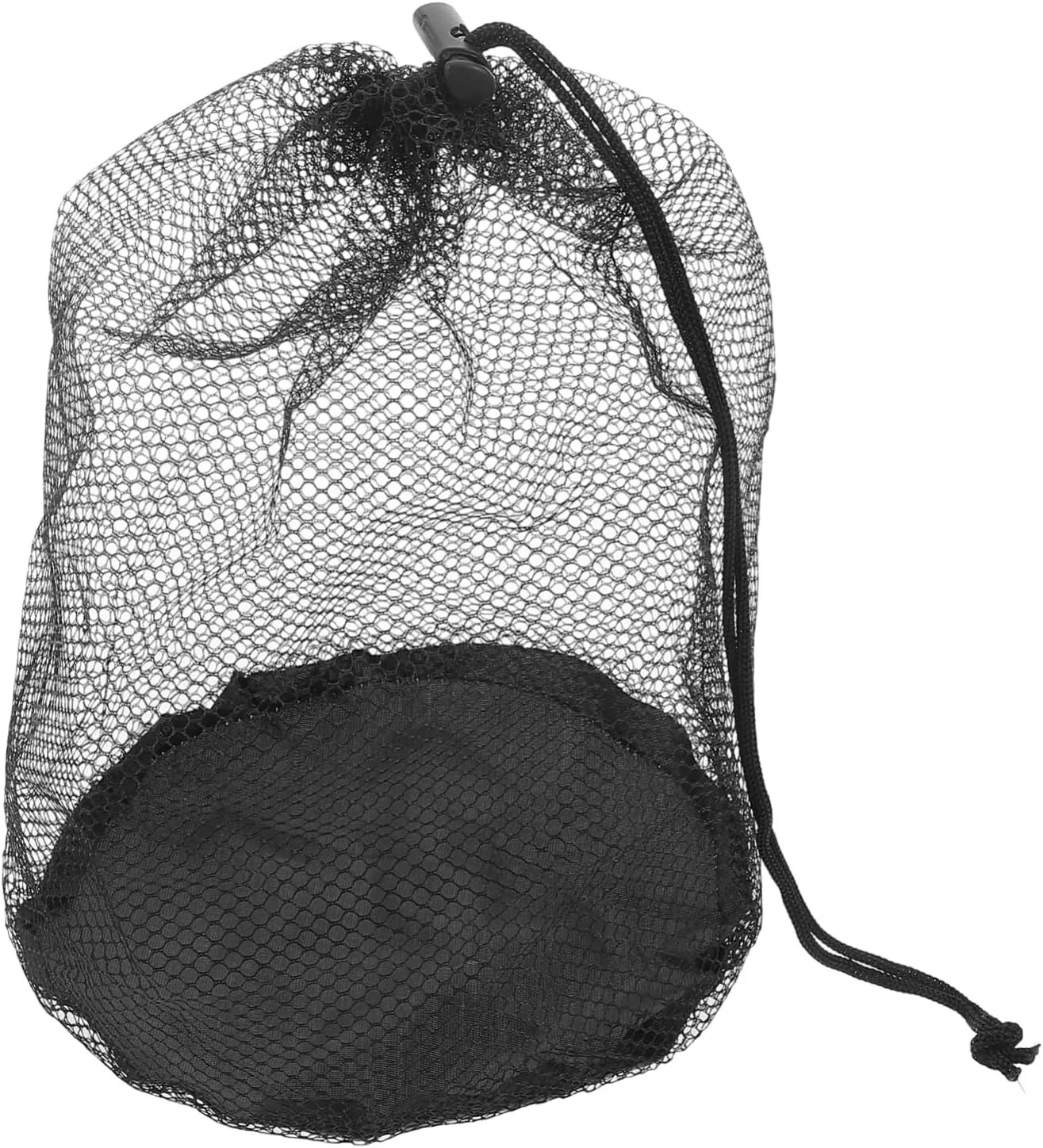 Portable Mesh Beach Bag Large Capacity Drawstring Tote for Travel Lightweight and Quick Access Swimming Organizer Versatile Water Bucket for Essentials