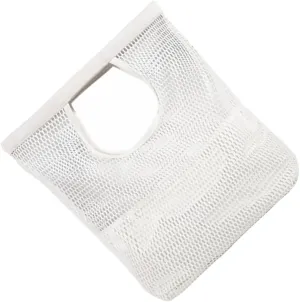 PRETYZOOM 1Pc High Capacity Mesh Beach Tote Bag Stylish and Shopping Pouch for Daily Essentials for Vacation Travel and Outdoor Activities