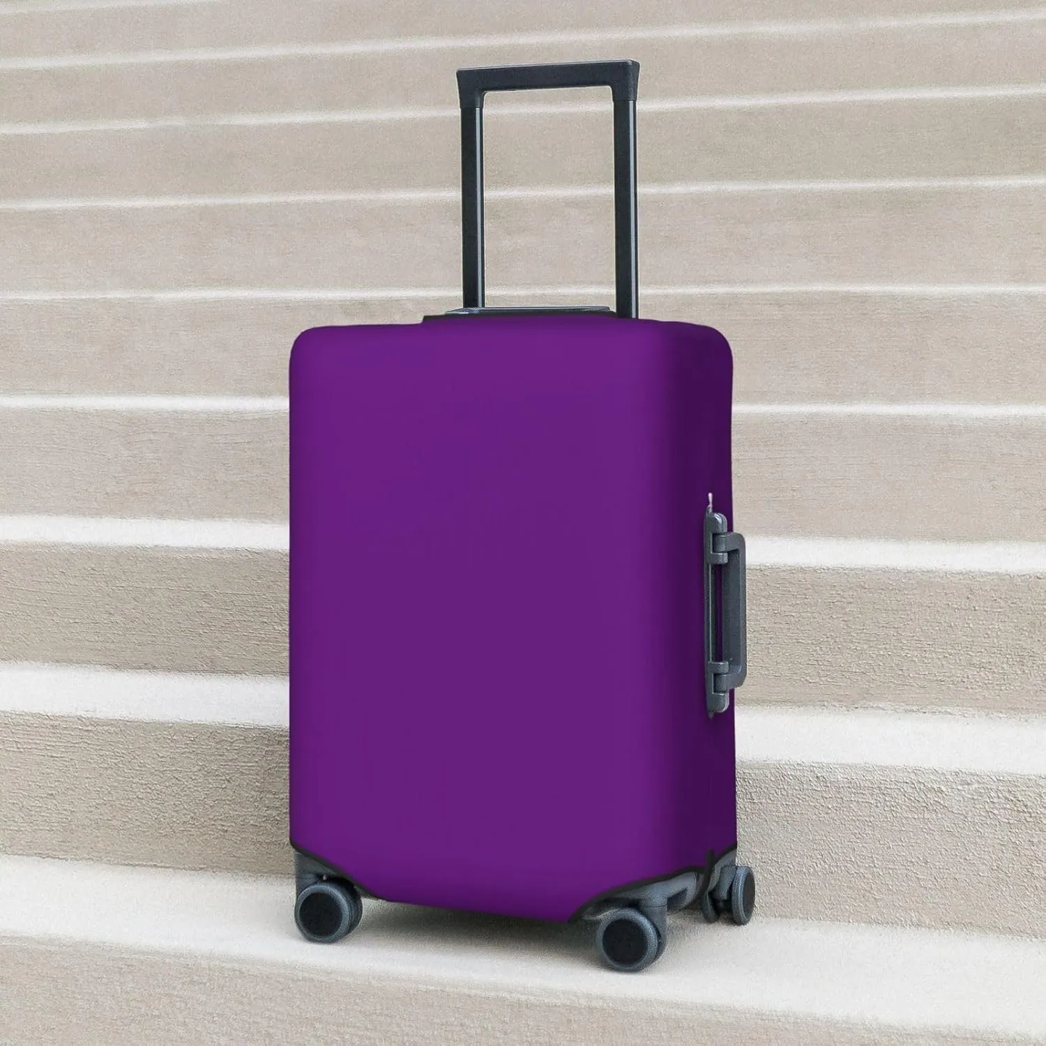 Purple Luggage Cover,Washable Suitcase Covers Fashion Luggage Covers,Anti-Scratch Suitcase Protector Cover