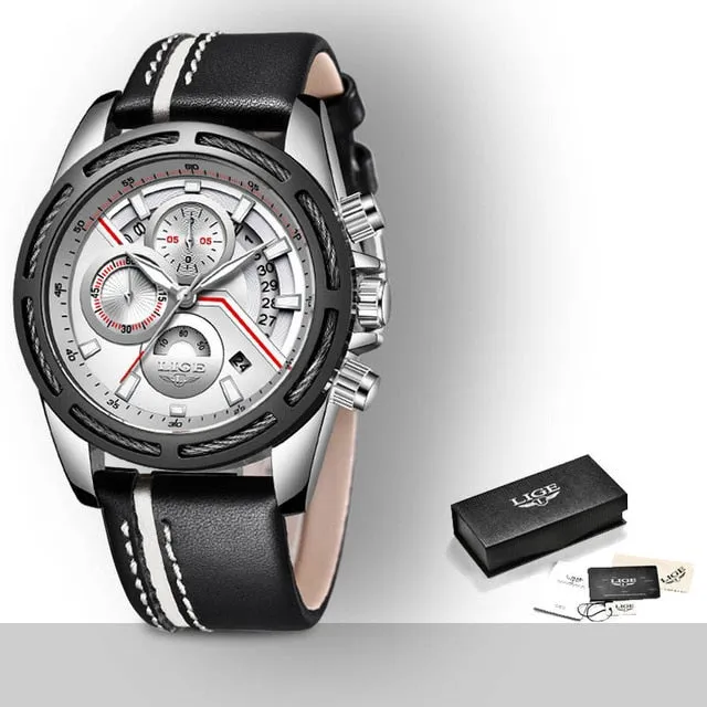 Relogio LIGE Mens Watches