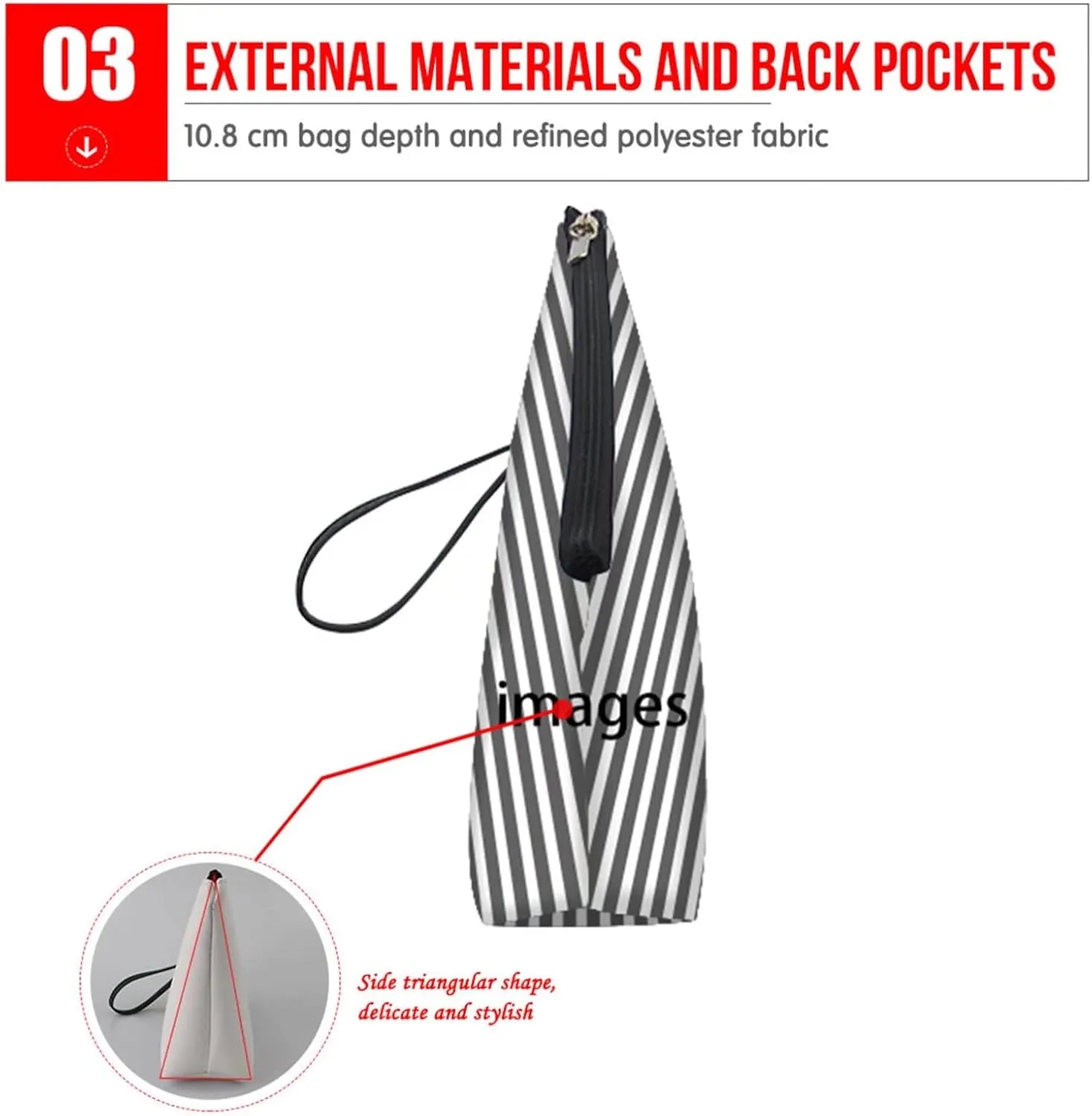 Renewold American FlagDesigns Cosmetic Bag Zipper Closure Roomy Cosmetic Bag Waterproof Pouch Travel Small Brush Case Leather Decorative Bag