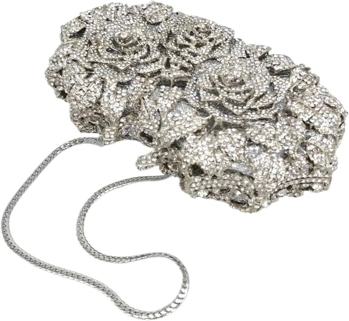 Rhinestone Bags Hollowed-Out Rhinestone Evening Bag Wedding Bridal Dinner Gown Bag