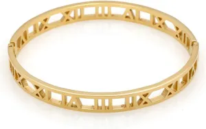 Roman Numeral Series Hollow Carved Bracelet - Fashionable Women's Three-Color Roman Bracelet