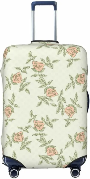 Rose (2) Luggage Cover,Washable Suitcase Covers Fashion Luggage Covers,Anti-Scratch Suitcase Protector Cover