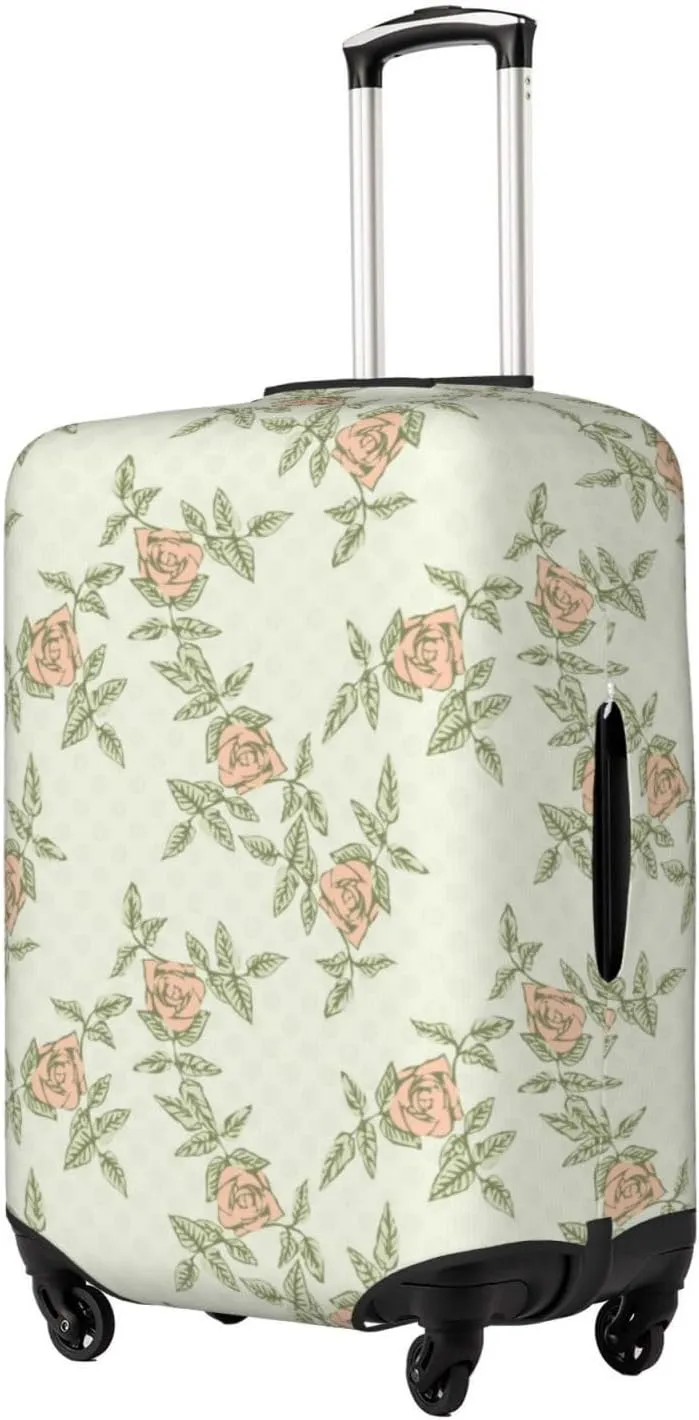 Rose (2) Luggage Cover,Washable Suitcase Covers Fashion Luggage Covers,Anti-Scratch Suitcase Protector Cover