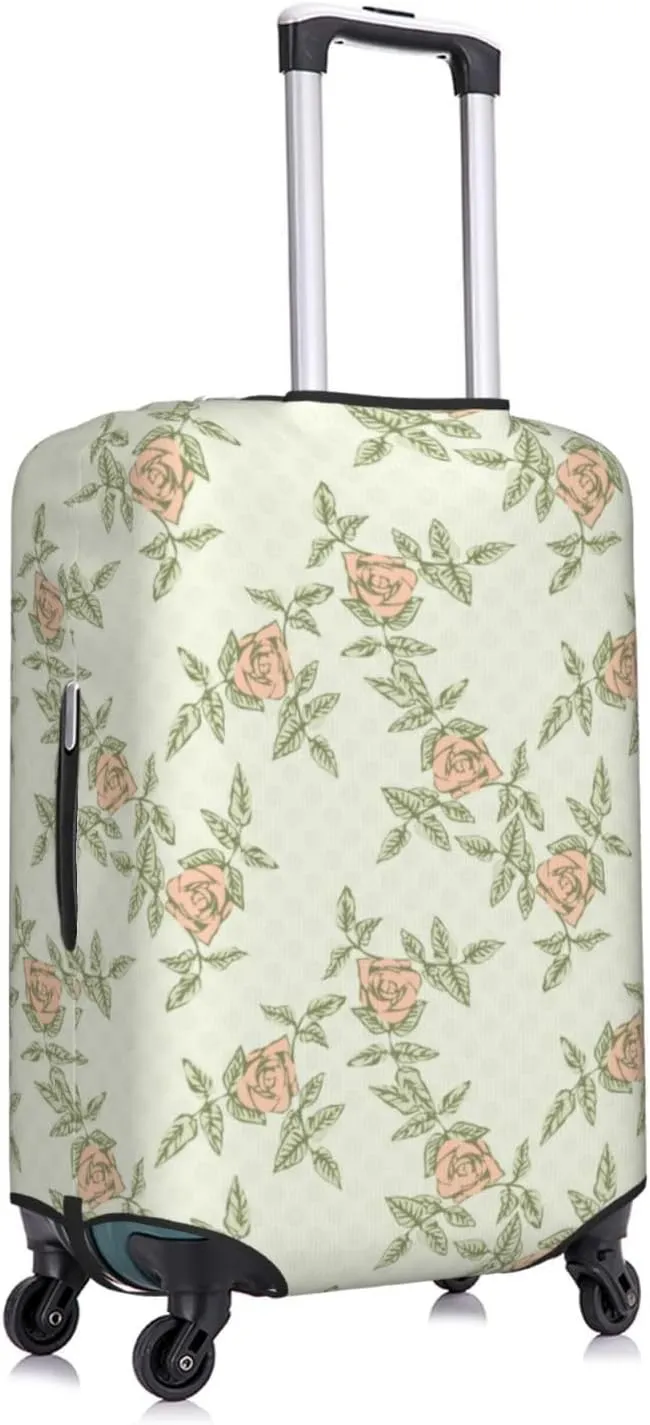 Rose (2) Luggage Cover,Washable Suitcase Covers Fashion Luggage Covers,Anti-Scratch Suitcase Protector Cover