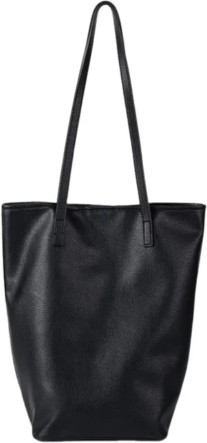 Shoulder HandbagElegant Bucket Bag Large Leather Shoulder Bags for Women Girls Underarm Purse Casual Handbag with Spacious Interior