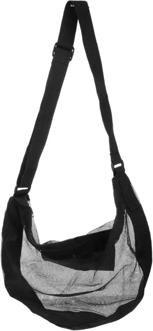 Single Ball Bag Basketball Carrying Bag Large Capacity Mesh Bag for Sports Balls Shoulder Bag Adjustable Strap