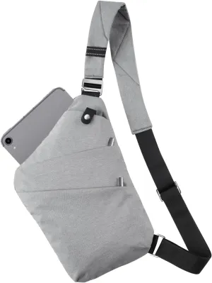Sling Bag Cross Body Bag, Anti Theft Crossbody Bags for Travel Lightweight Chest Shoulder Bags for Women Men