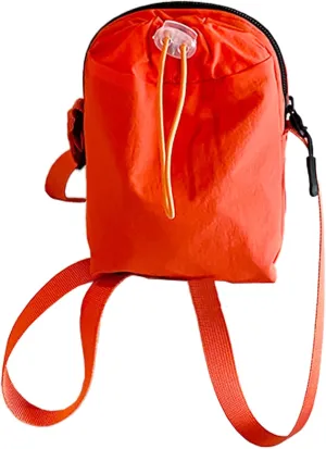 Small Crossbody Bag,Nylon Adjustable Strap Bucket Bag,Cell Phone Wallet Shoulder Bag