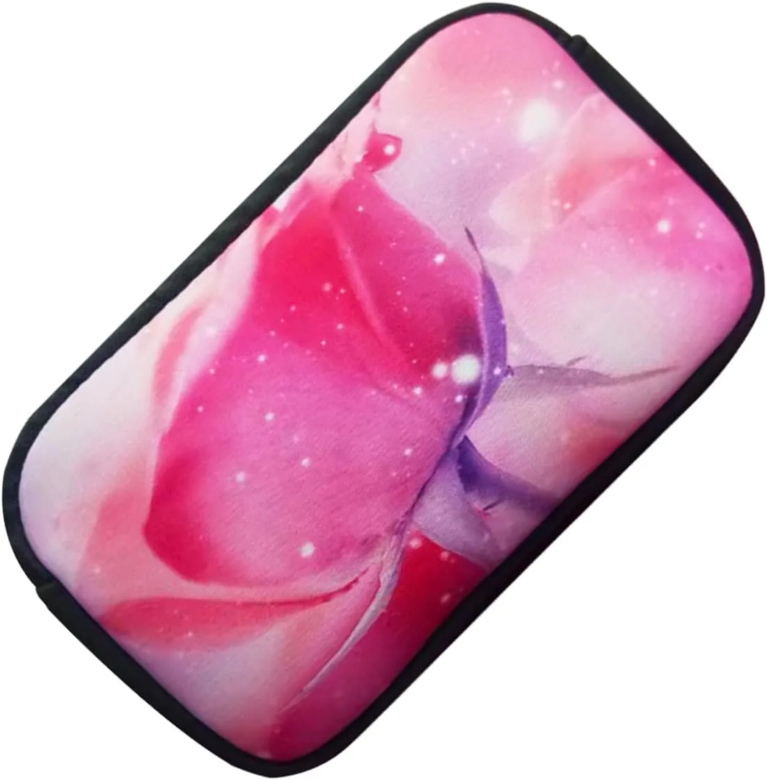Small Toiletry Bags for Women, Adorable Roomy Makeup Pouch- Purse Cute Cosmetic Bag Travel Toiletry Bag Pouch Waterproof Organizer Bag (Rose)