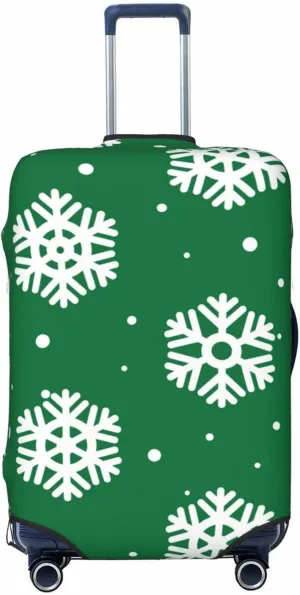 Snowflake Luggage Cover,Washable Suitcase Covers Fashion Luggage Covers,Anti-Scratch Suitcase Protector Cover