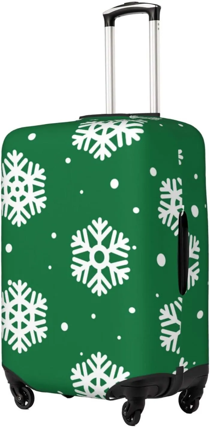 Snowflake Luggage Cover,Washable Suitcase Covers Fashion Luggage Covers,Anti-Scratch Suitcase Protector Cover