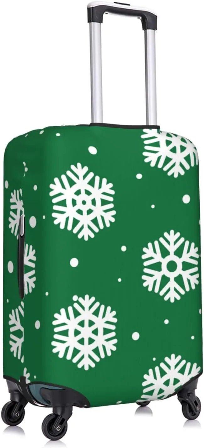Snowflake Luggage Cover,Washable Suitcase Covers Fashion Luggage Covers,Anti-Scratch Suitcase Protector Cover