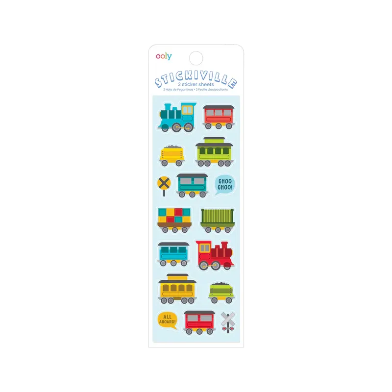 Stickiville All Aboard Stickers