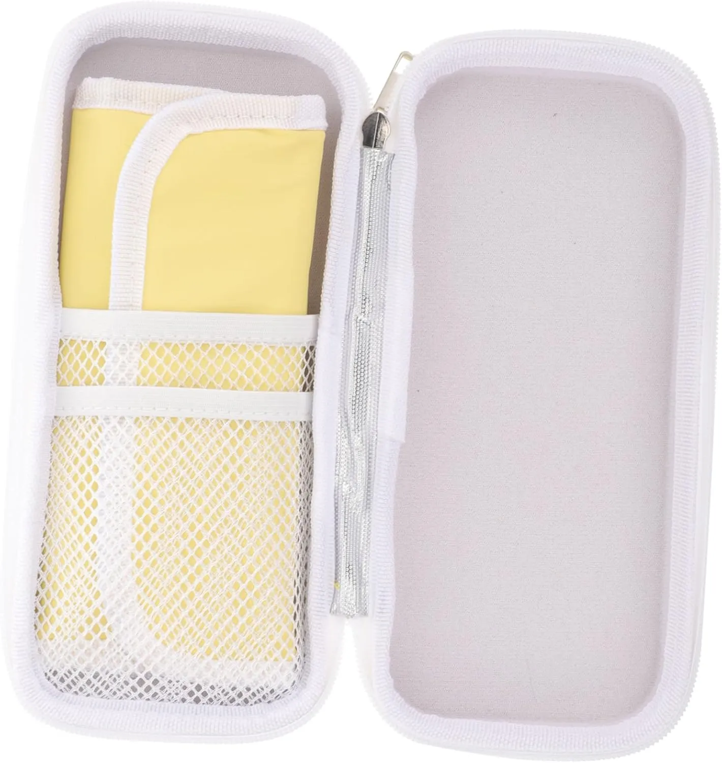 Storage Bag for Supplies - Insulated Medicine Pouch Organizer - Portable Rubber Case for Travel Compact Holder for Safe Medication Storage