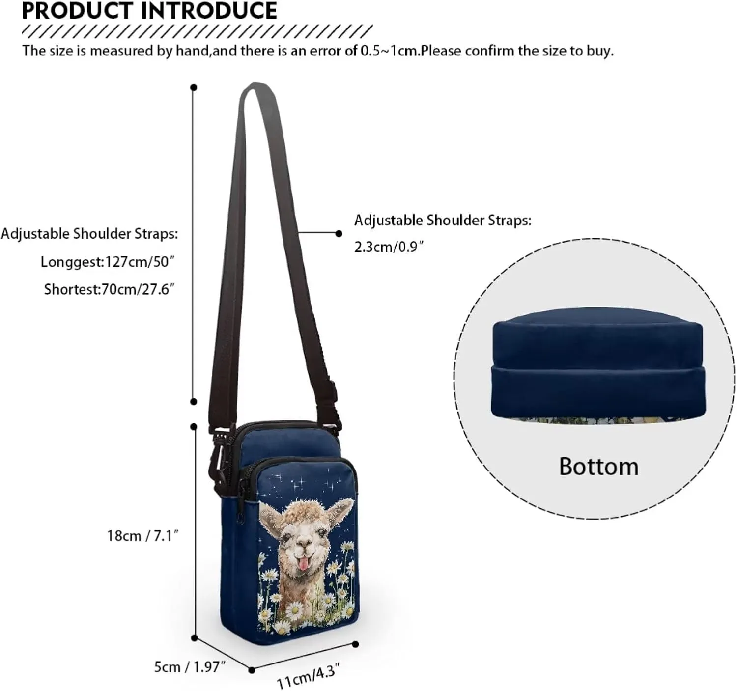 Toddler Girls Crossbody Bags, Kawaii Cross Body Bag Small Satchel Sling Bags for School