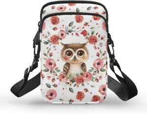 Toddler Girls Crossbody Bags, Kawaii Cross Body Bag Small Satchel Sling Bags for School