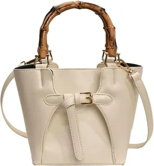 Top Handle Shoulder Crossbody Bag Elegant Bucket Bag Satchel Purse for Travel 2025