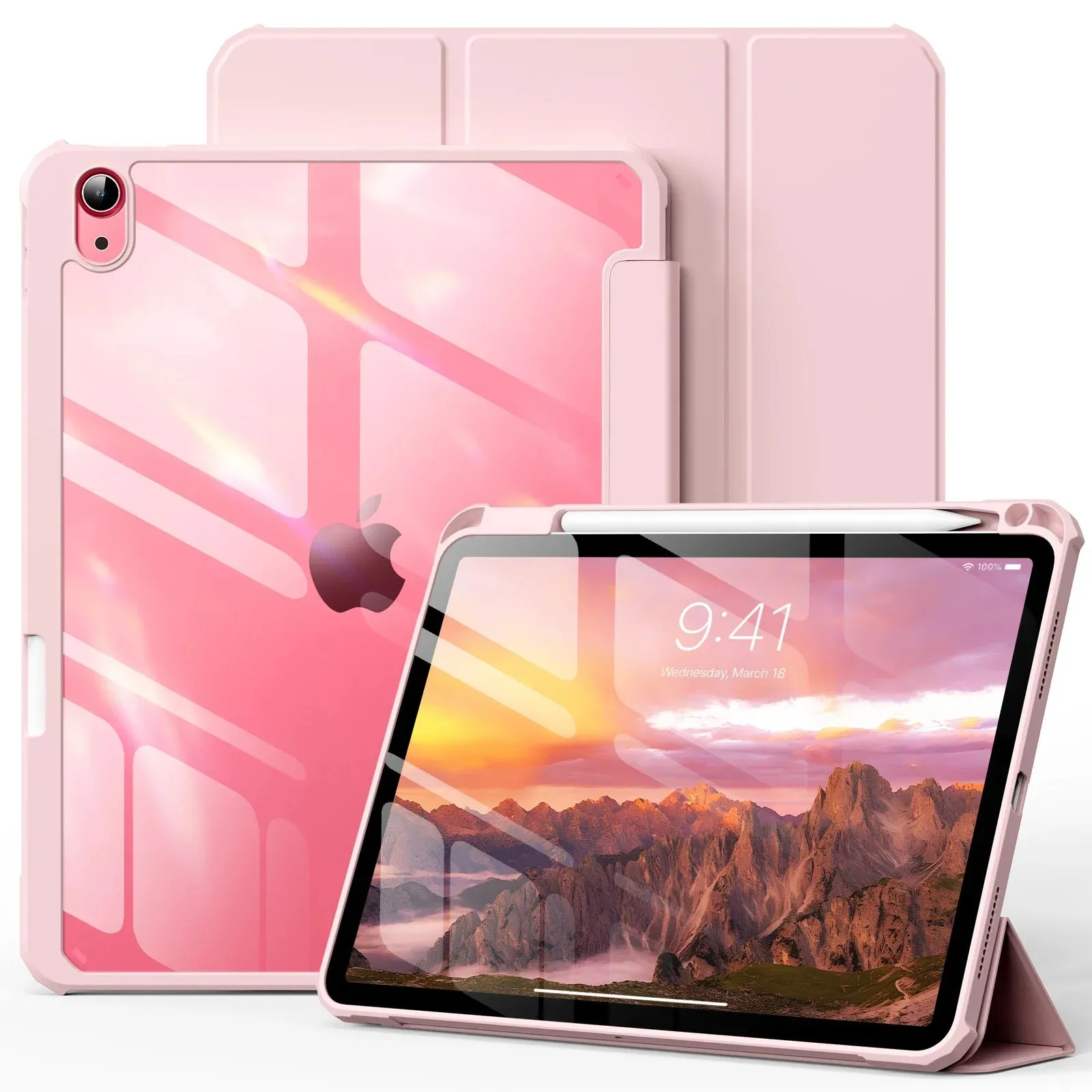 Transparent Acrylic Back Case for iPad